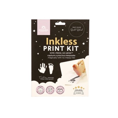 BABYink Ink-less Hand & Foot Print Kit - Black