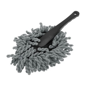 Unique Bargains Car Dust Clean Mop Dusting Tool Fiber11.22" Gray 1 Pc - 1 of 4