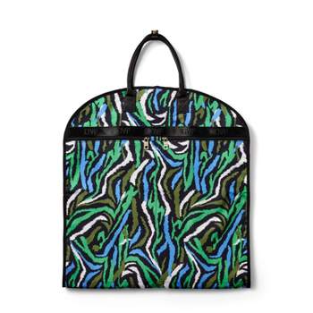 Disco Zebra Green Garment Bag - DVF for Target