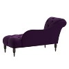 Skyline Furniture Custom Upholstered Tufted Chaise - 4 of 4