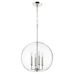 Quorum Lighting 4 - Light Pendant in  Polished Nickel - 1 of 1
