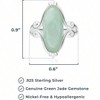 Sterling Silver Ring , Popular Styles for 2025 Year Size 7 Fashionable and Exquisite - 3 of 4