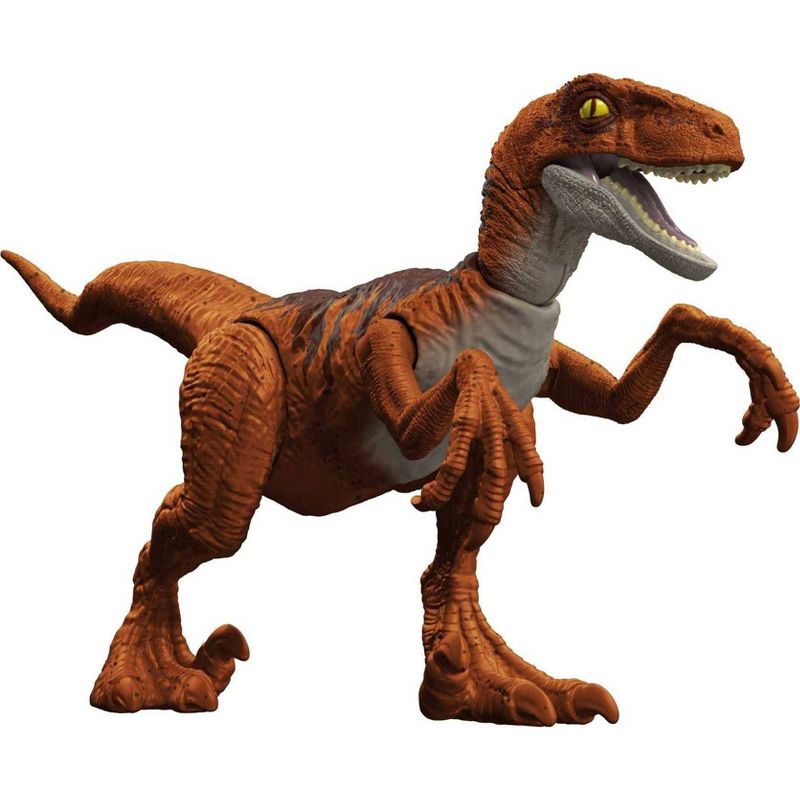 Jurassic World Velociraptor Legacy Collection Orange Figure, 1 of 7