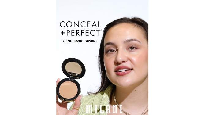 Milani Conceal + Perfect Shine-Proof Powder - 0.43oz, 2 of 7, play video