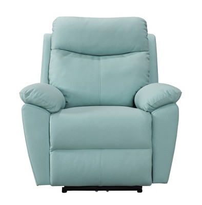 Fc Design Manual Recliner With Overstuffed Cushions And Pillow Top On  Single Sofa Chair For Living Room And Bedroom : Target