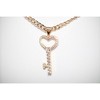 Aria Jeweler Inc Chain with Golden Key to Your Heart Pendant - 4 of 4