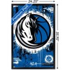 Trends International NBA Dallas Mavericks - Maximalist Logo 23 Framed Wall Poster Prints - 3 of 4