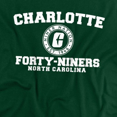 Men's University of North Carolina at Charlotte Official Circle Logo T-Shirt