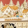 FURNIinspire Decorative Holiday Scene Props Christmas Calendar, Wooden Countdown Calendar with 24 Drawers, Home Decor, Brown, 17.8"*4"*15" - 4 of 4