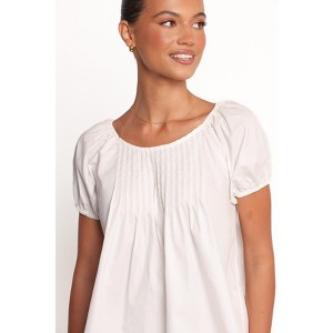 Petal and Pup Abbott Pleated Top - 1 of 4