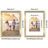 Americanflat Picture Frame with Oval Mat Insert and Shatter-Resistant Glass - Signature Collection - Photo Frame for Wall Display - 2 of 4