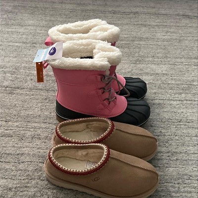 Kids' Kit Waterproof Snow Boots - Cat & Jack™ Pink 5 : Target