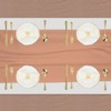 Unique Bargains Romantic Light Elegant Table Runner for Wedding Party Decoration 1 Pc - 3 of 4