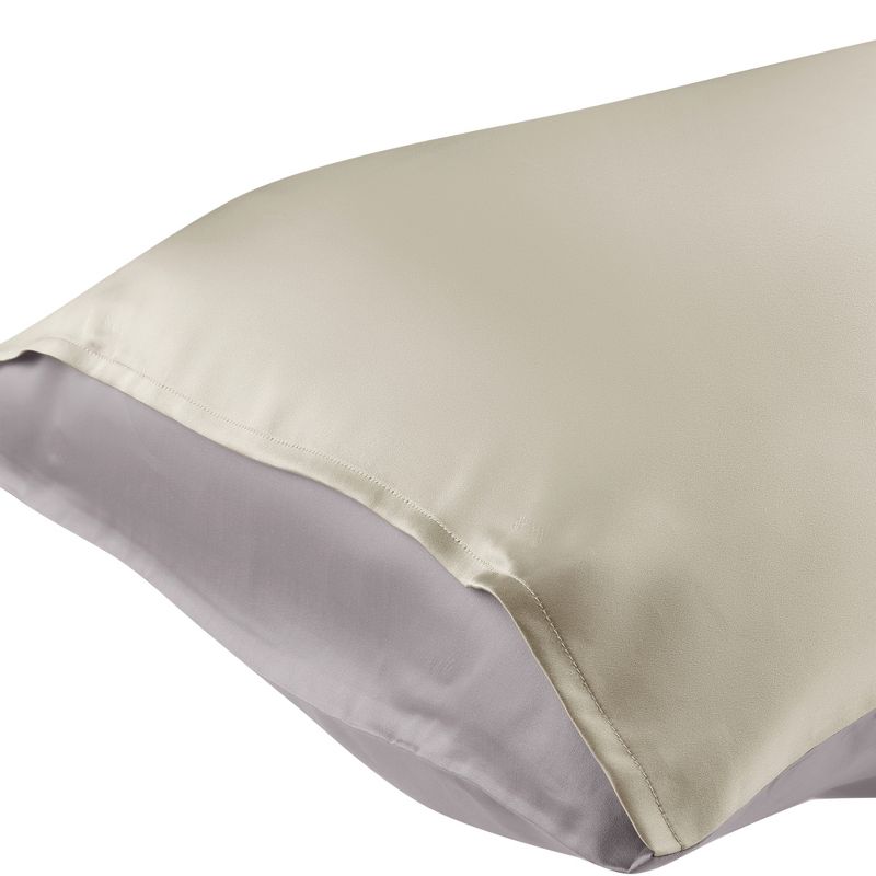 Unique Bargains 50% Silk Envelope Closure Hair and Skin Soft and Smooth Pillowcase 1 Pc, 2 of 7