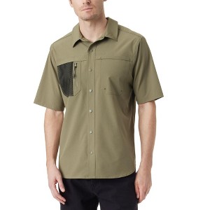 BASS OUTDOOR Mens Explorer Button Up Shirt - 1 of 1