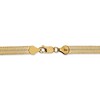 Black Bow Jewelry 5.5mm, 14k Yellow Gold, Solid Herringbone Chain Necklace - 4 of 4