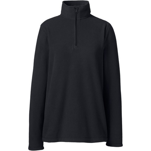 Lands' End Men's Tall Quarter Zip Fleece Pullover 