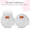 FASCINATE 2-Sided Rechargeable, Adjustable, Portable 1X/10X Magnifying Mirror with 3 Color Lights - 2 of 4