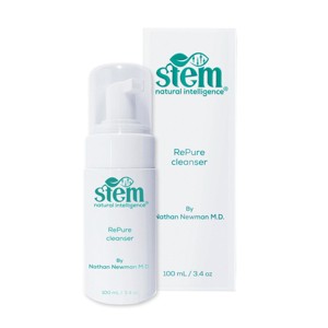 STEM RePure Foaming Cleanser. Luxury Exfoliating Face and Body Wash for Women. Dermatologist Tested Skincare Formula, 3.4 oz - 1 of 4