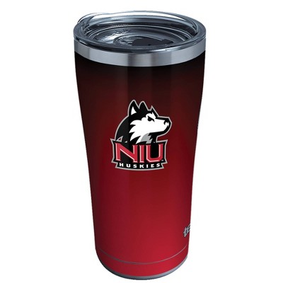 NCAA Northern Illinois Huskies 20oz Ombre Stainless Steel Tumbler with Lid