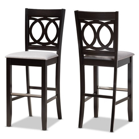 Set of 2 Carson Barstool - Baxton Studio - image 1 of 4