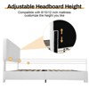 Vipbear Boucle Bed Frame,Upholstered Bed Frame With Headboard, Surface Cover Soft Cloud Bed Frame Easy Assembly, No Box Spring Required - 4 of 4