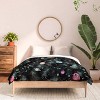 Deny Designs 3pc Full Ninola Design Mystical Galaxy Comforter and Sham Set Black - 3 of 4