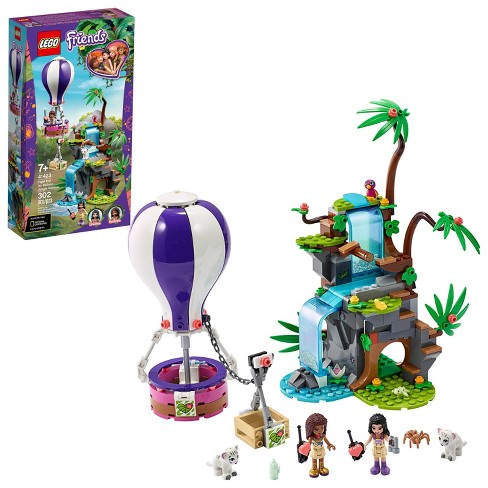 Lego Friends Tiger Hot Air Balloon Jungle Rescue Set Comes With 2 Tigers Toys Target