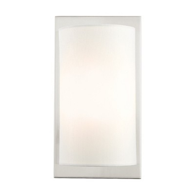 Livex Lighting Meridian 1 - Light Wall Light in  Brushed Nickel