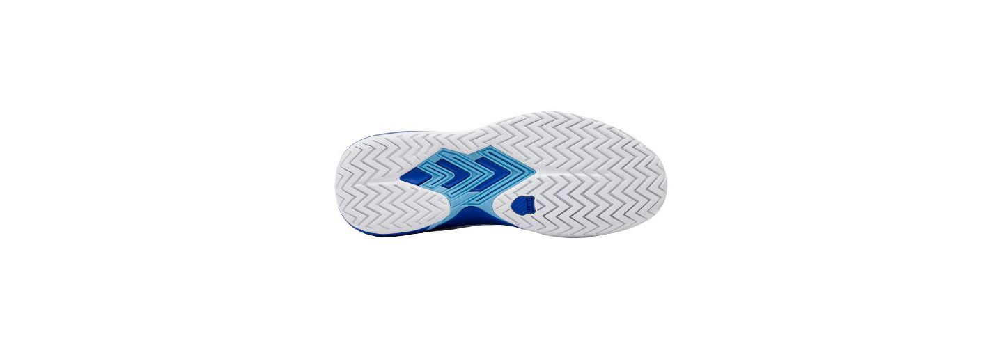 Мужские кроссовки K-Swiss Ultrashot Light Tennis Shoe (White/Dazzling Blue/Baltic Sea)., цвет: Белый — фото 6