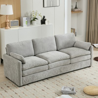 Runesay Upholstered 3-seater Sofa with Plush Cushion