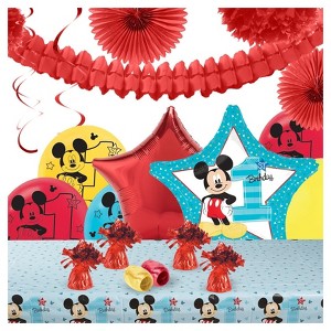 Disney Mickey Mouse & Friends 1st Birthday Party Decoration Kit