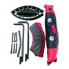 NAYSAYE Trampoline Kids 3 to 7 with Ladybug Design Indoor Outdoor Foldable for Fun Play and Safe Exercise, Black and Red, 36.22"*8.46"*23.14" - 4 of 4