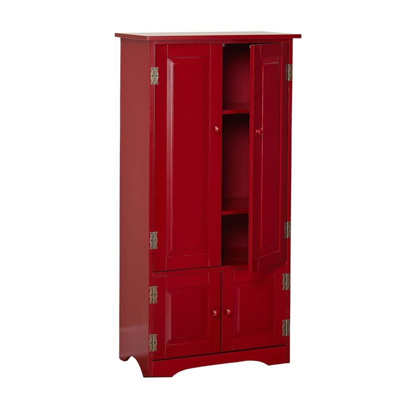 Tall Storage Cabinet Red - Buylateral, 6 of 8
