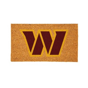 EvergreenNFL Logo Natural Coir 28 x 16 Inches Indoor Outdoor Doormat - 1 of 4