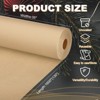 Unique Bargains Smooth Painting Gift Flower Wrapping Art Easel Kraft Paper Roll - 2 of 4