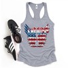Simply Sage Market Women's America Wings Graphic Racerback Tank - 4 of 4
