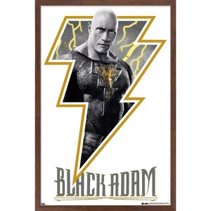 Trends International DC Comics Movie Black Adam - Adam Framed Wall Poster Prints - 1 of 4