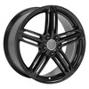 OE Wheels 18Inch Replica Wheel AU12 Fits Audi RS6 Rim 18x8 Black Wheel ET45 - 3 of 4