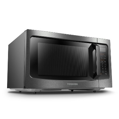 Toshiba 1.6-cu ft 1250-Watt Countertop Microwave Oven with Inverter Technology and Smart Sensor - Thumbnail 3