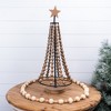 Beaded Wood Holiday Tree 25"H - 2 of 2