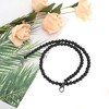 Unique Bargains Faux Pearl Handbag Strap Black 1 Pc - 4 of 4