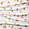 Polyester Rayon Fitted Crib Sheet - Citrus - Cloud Island™ - 3 of 4