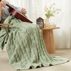 Amelie Home Cable Knitted Throw Blanket for Couch, Chenille Chunky Knit Throw Blanket 50*60 inches - 4 of 4