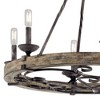 Kichler Lighting Taulbee 6 - Light Chandelier in  Weathered Zinc - 4 of 4