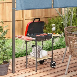 CAVINAS Grills Outdoor Cooking Charcoal Small Charcoal Grill Flat Grills Outdoor Cooking for Outdoor Camping - 1 of 4