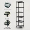 Design Ideas MeshWorks 6 Tier Tower Metal Storage Shelving Unit Rack - image 3 of 4