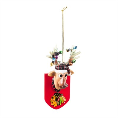 Chicago Blackhawks, Resin Reindeer Orn