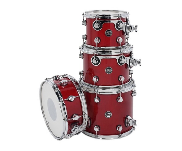 DW Performance Series TomPack 4 Candy Apple Lacquer