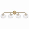Capital Lighting Dolan 4 - Light Vanity in  Matte Brass - 4 of 4